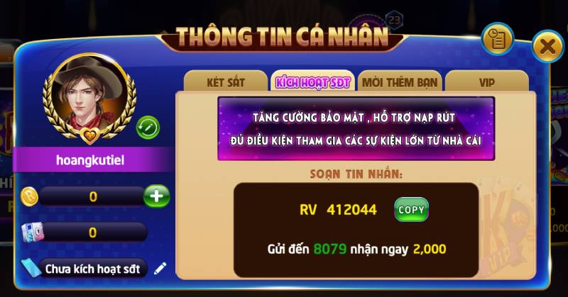 Hướng Dẫn Đăng Nhập RikVip – Bảo Mật Và Nhanh Chóng 6 Bước 4: Bảo Mật 2 Lớp Tài Khoản